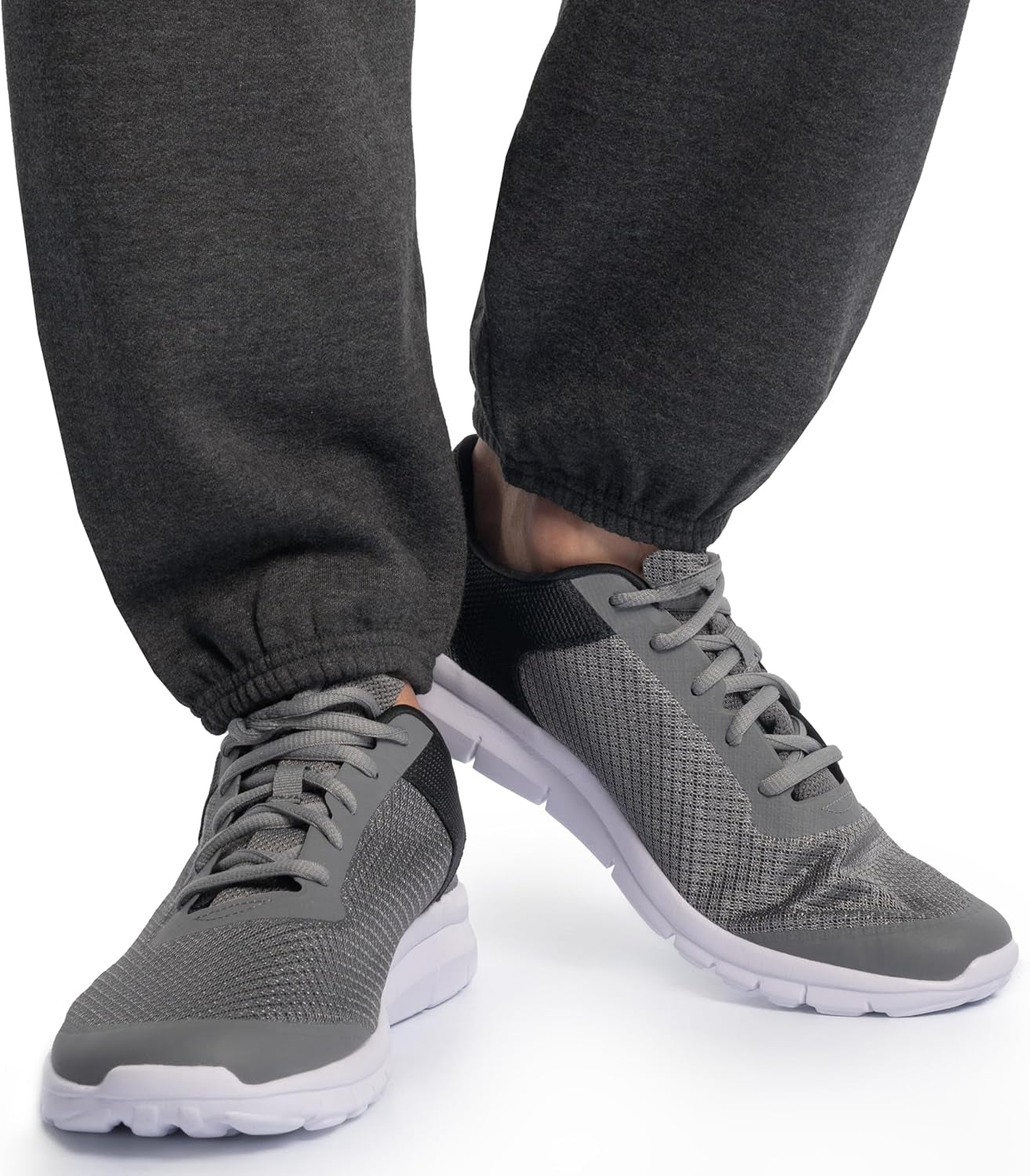 Eversoft Fleece Elastic Bottom Sweatpants with Pockets, Relaxed Fit, Moisture Wicking, Breathable